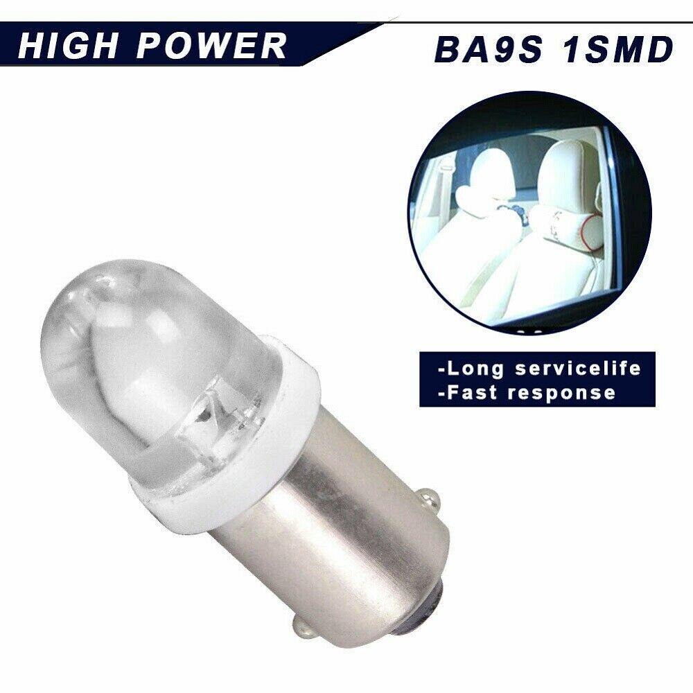 20pc White BA9S 1815 T4W LED Instrument Panel Gauge Dash Interior Light Bulb Set