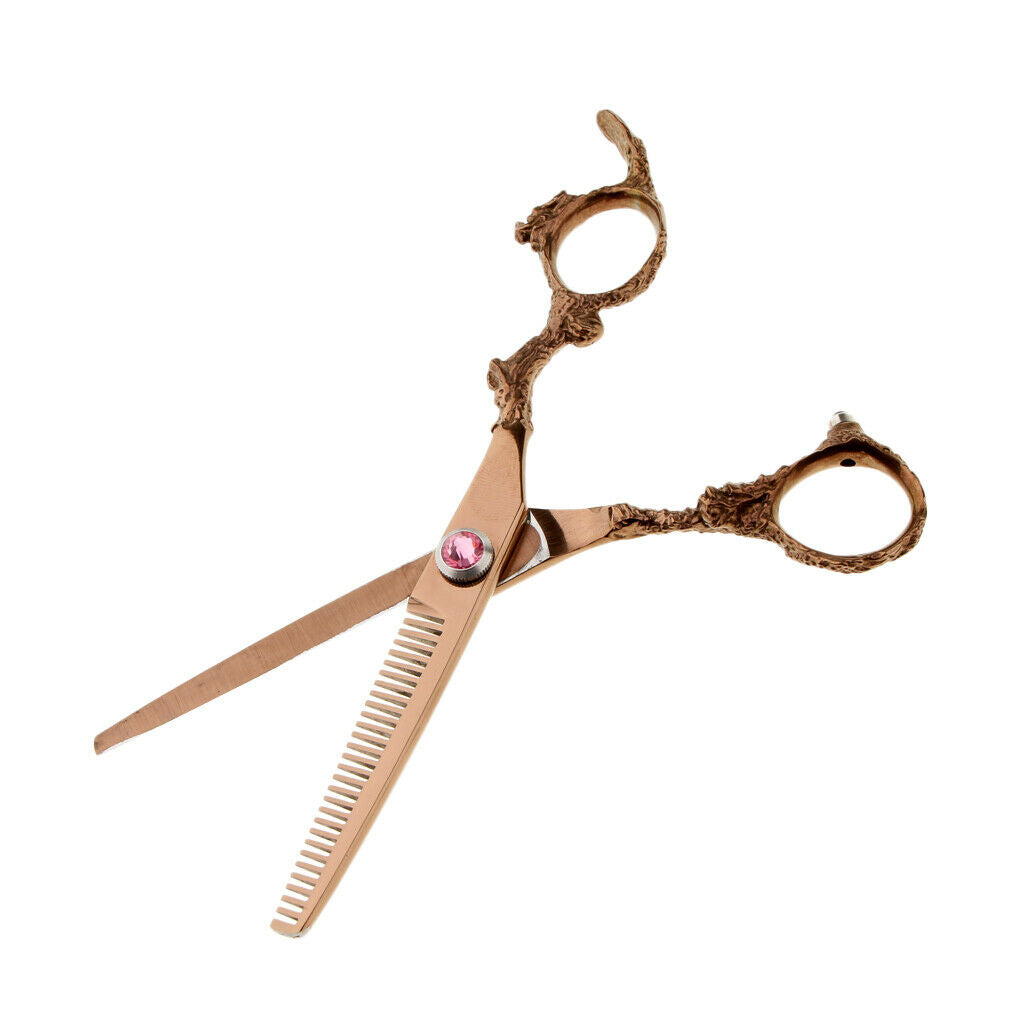 Stainless Steel Barber Hair Cutting Thinning Scissors Shears Tool 6.69" Teeth