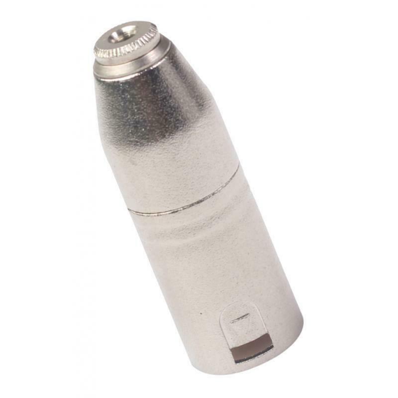 Alloy 3.5mm XLR 3-Pin Female to XLR 3-Pin Male SA533 54x18mm 0.71x2.13 inch