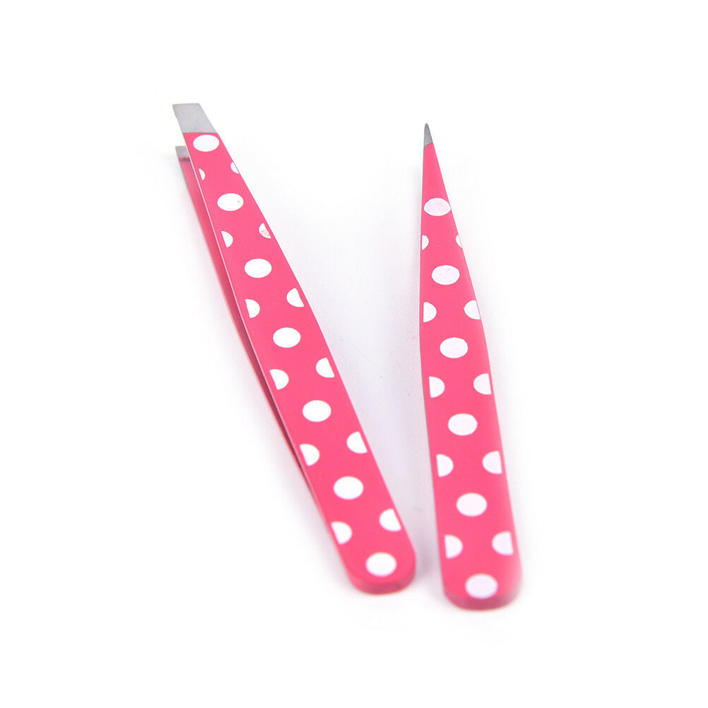 2Pcs/Set Hair Removal Eyebrow Tweezer Eye Brow Clips Beauty Makeup Tool.l8