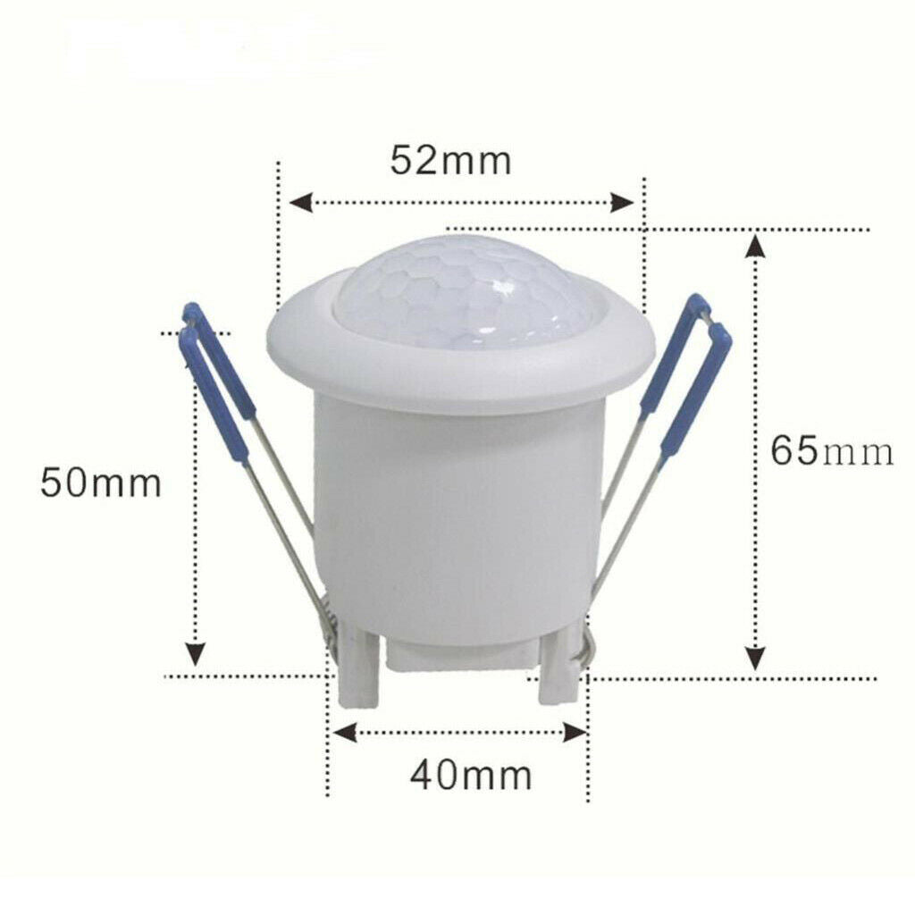 DC 12V Home Auto Infrared PIR Motion Sensor Timer Switch For LED light Lamp
