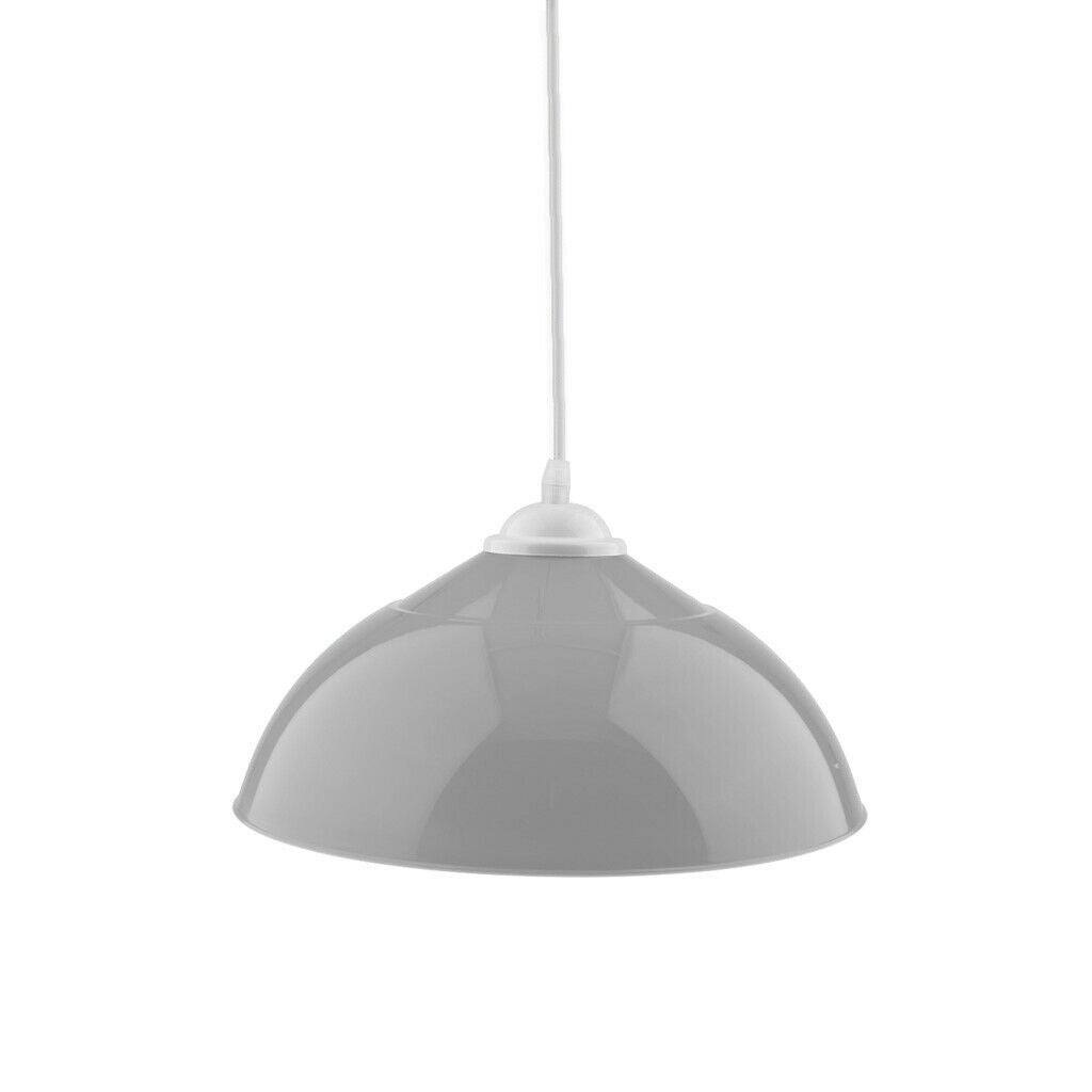 Pair Chandelier Shade Cover Pendant Lampshade Light Fixture Gray