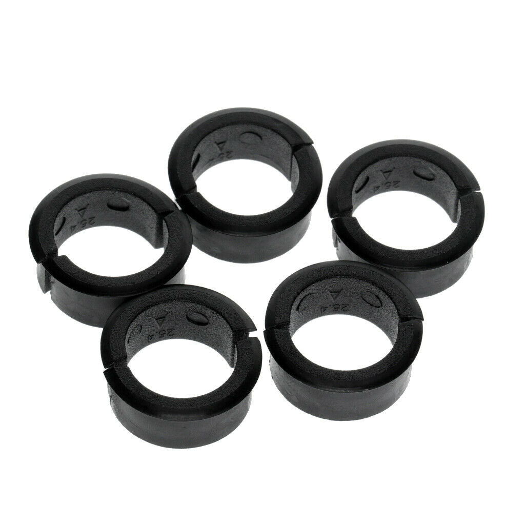 100pcs Bike Handlebar Clamp Spacer Conversion Extension Holder 22.2/25.4mm