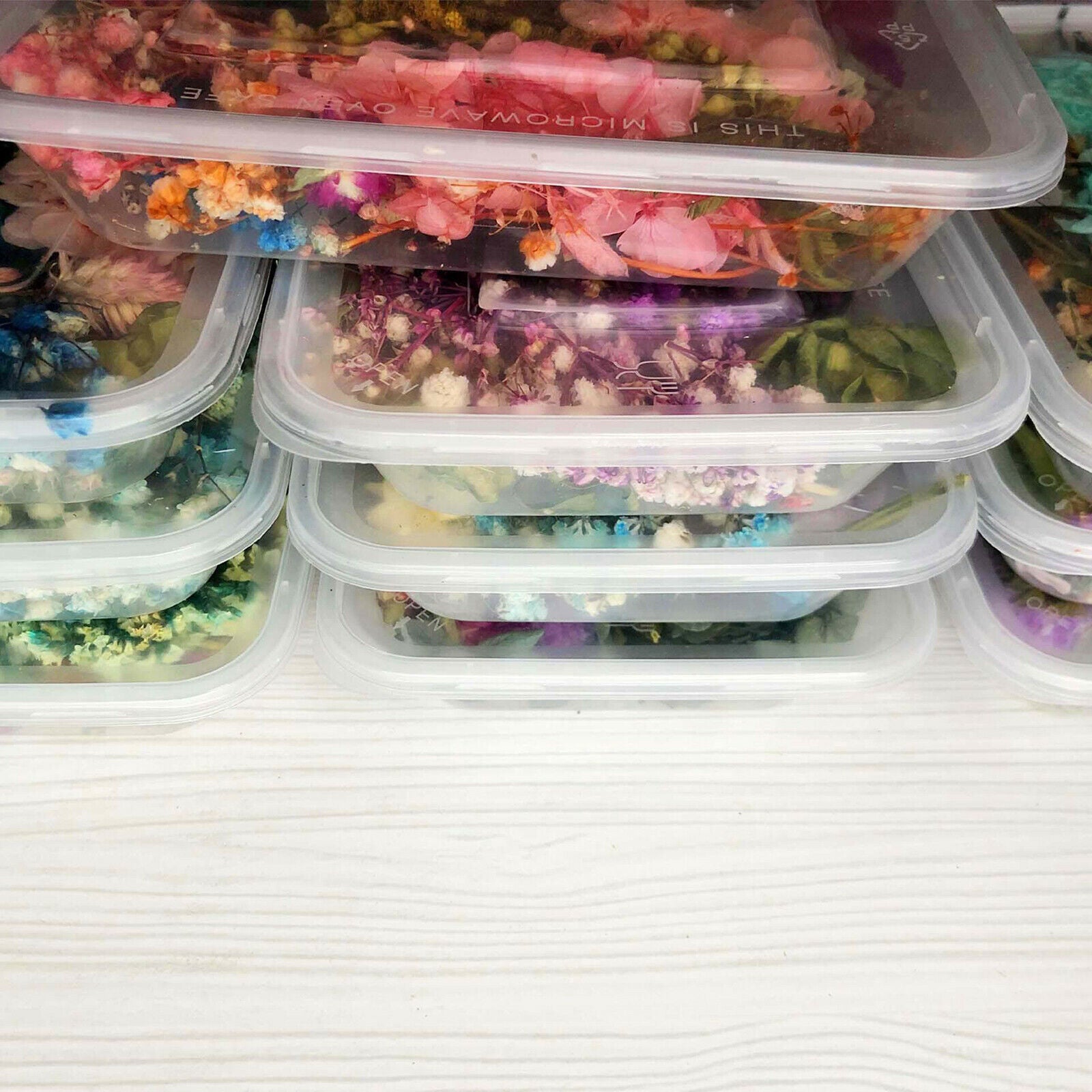 1Box â€‹â€‹Mixed Dried Flowers Leaves Jewelry Crafts DIY Phone Cover