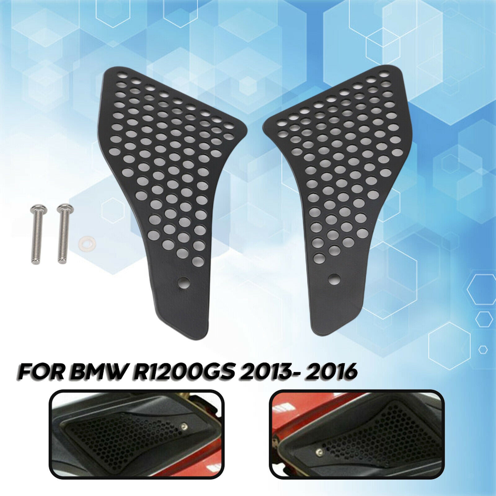Motorcycle Air Intake Grill Guard for BMW R1200GS ADVENTURE 2013-16 Black