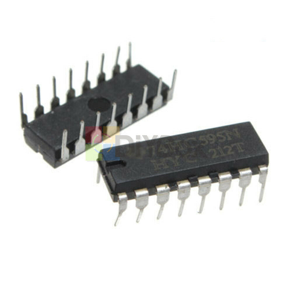 50PCS  2V ~ 6V 74HC595 SN74HC595N 8-Bit Shift Register DIP-16 IC