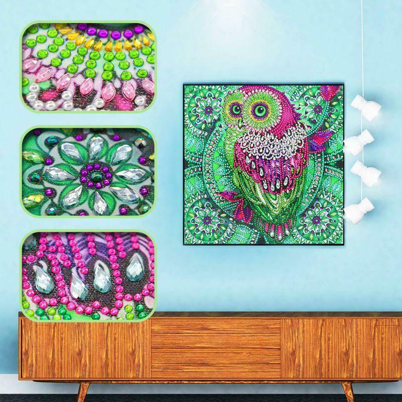 Animal Owl 5D Special Diamond Painting Embroidery DIY Craft Cross Stitch Kit