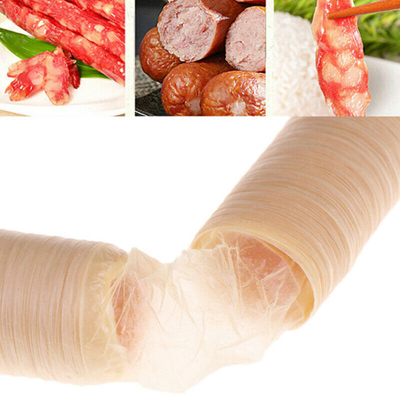 15mX30mm Sausage Packaging Tools edible Casings Sausage syringe Sausage MakeBDD