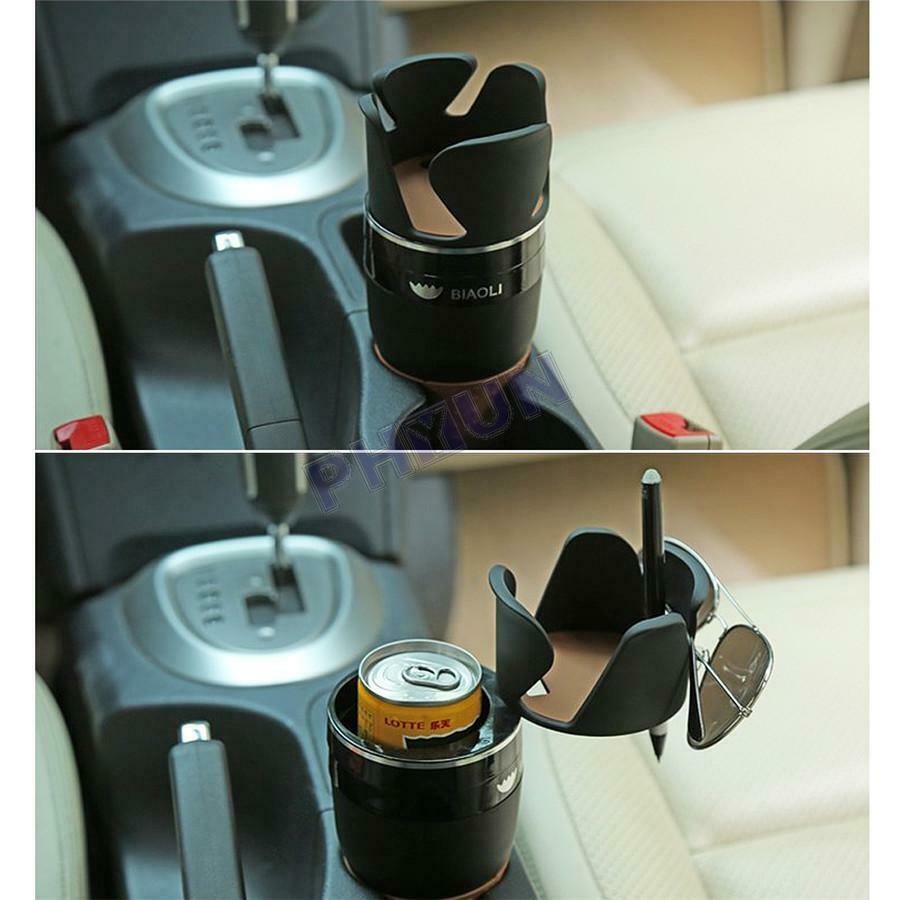 Multi-Function Car Cup Holder Bottle Drinks Holder Phone Organizer Box Universal