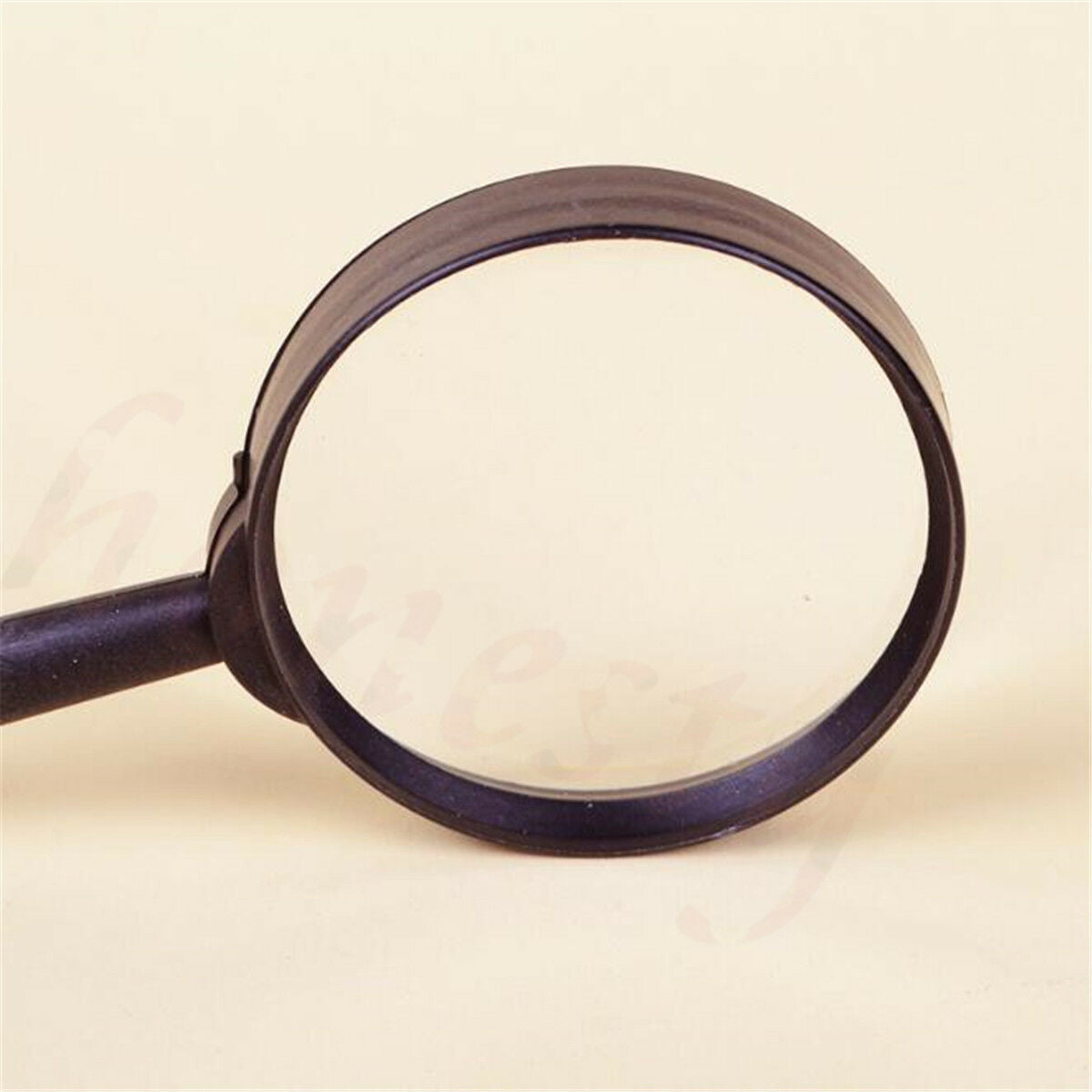 2Pcs Magnifier 60mm Handheld 5X Magnifying Glass Handheld Low Vision Reading