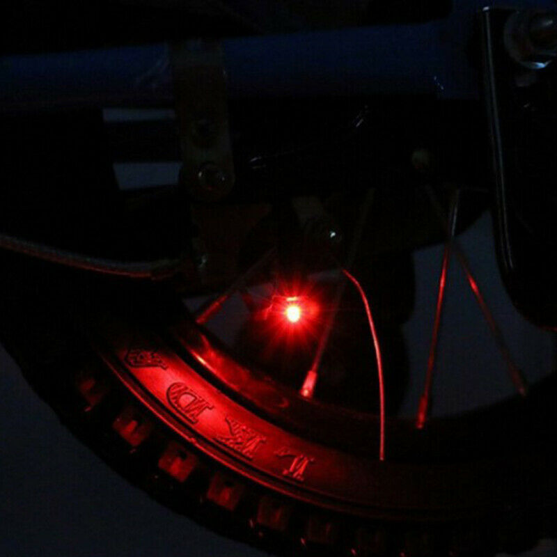 Mini V Brake Bike Light Bicycle Cycling LED Light Waterproof Lamp Accesso.l8