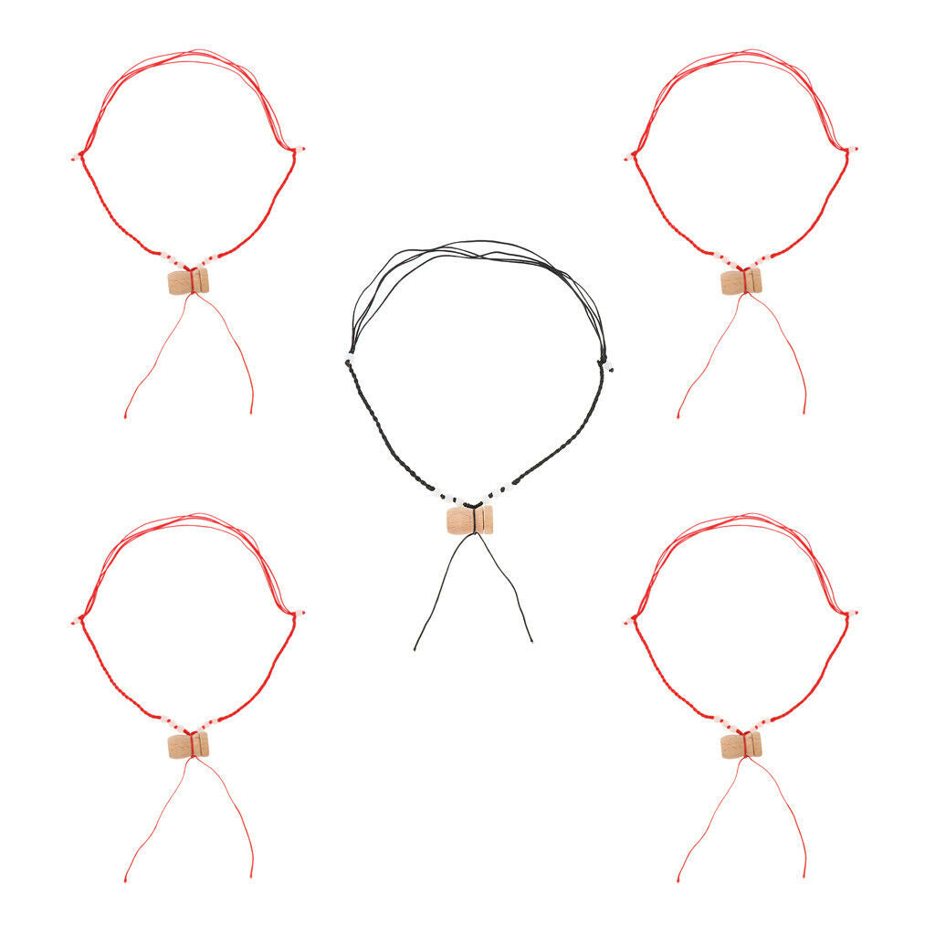 10pcs Fashion Beech Wood Essential Oil Diffuser Necklace Aromatherapy Oils