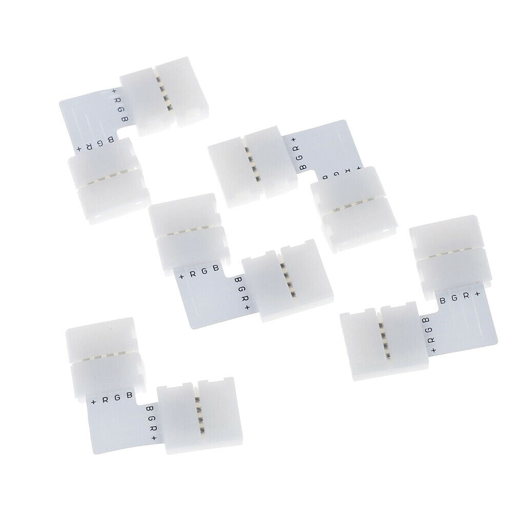 5PCS Soldering LED Strip Corner Connector 2PIN L Shape Corner Connector t.l8