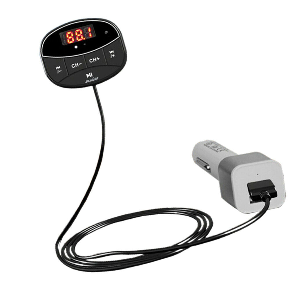 Bluetooth USB Car Charger &AUX Kit Handsfree FM Transmitter Radio MP3 Player