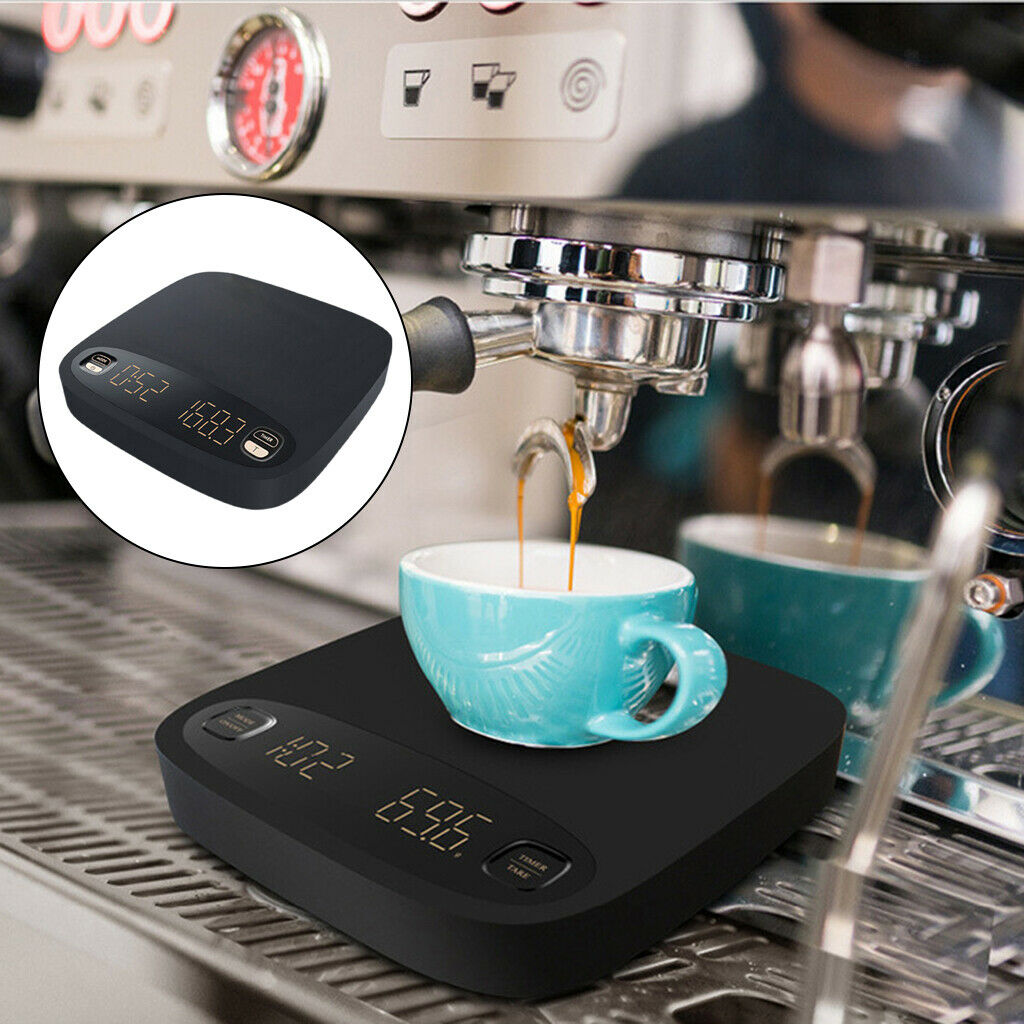 Household Coffee Scale with Timer Espresso Scale Kithen Hand Coffee Scale