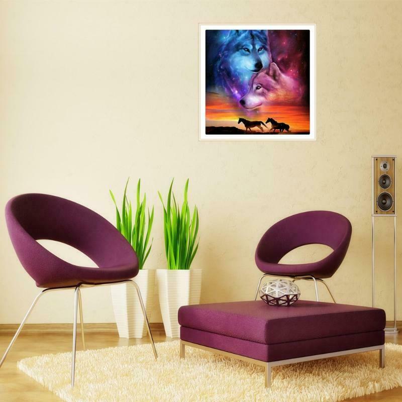 Animal 5D Full Diamond Embroidery Painting DIY Painting Cross Stitch Home Decor