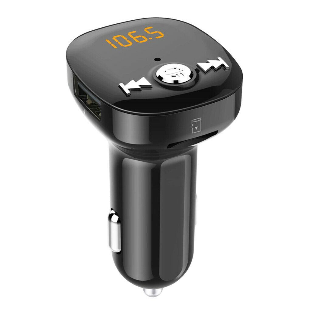 Car Bluetooth TF U Disk Cell Phone MP3 FM Transmitter Handfree Calling Nav
