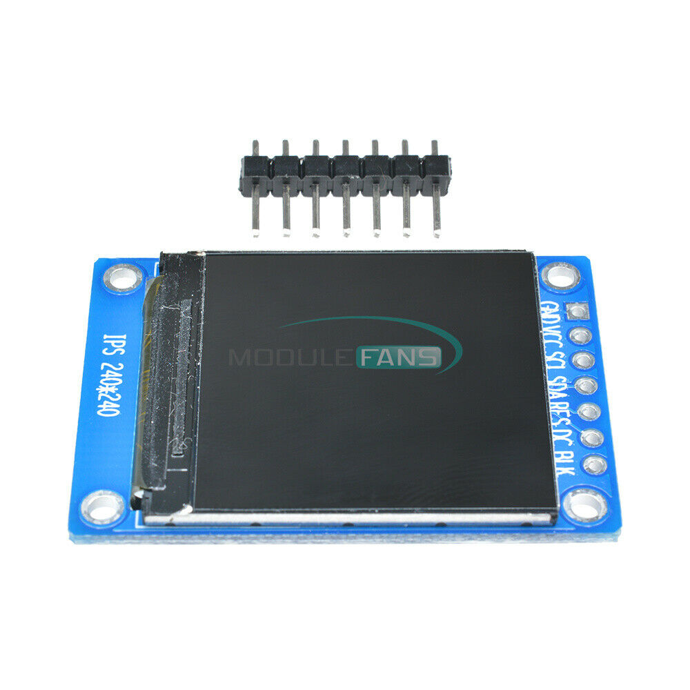 5PCS 1.3'' Inch IPS SPI Full Color 240x240 LCD Display 3.3V ST7789 for Arduino