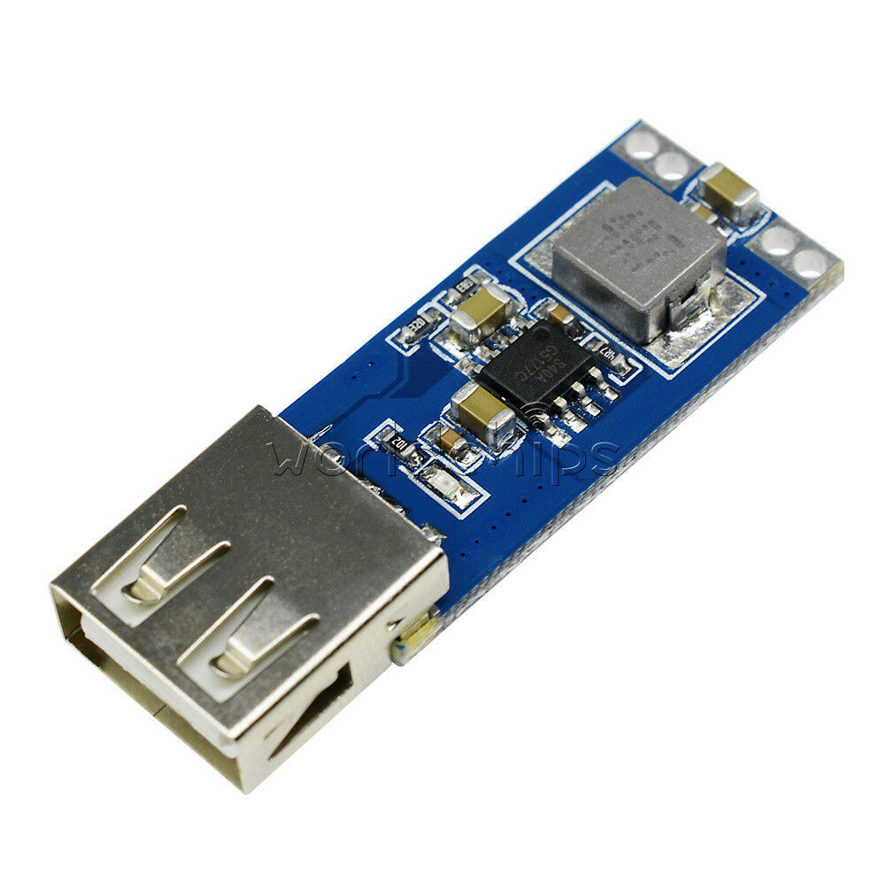 DC-DC 3V/3.3V/3.7V/4.2V to 5V USB 2A Step Up Power Module Precise Vehicle Charge