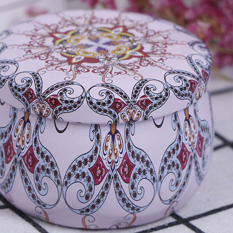 Natural Scented Candle Empty box Tin Can Home Decoration Outdoor Candy Gi.l8