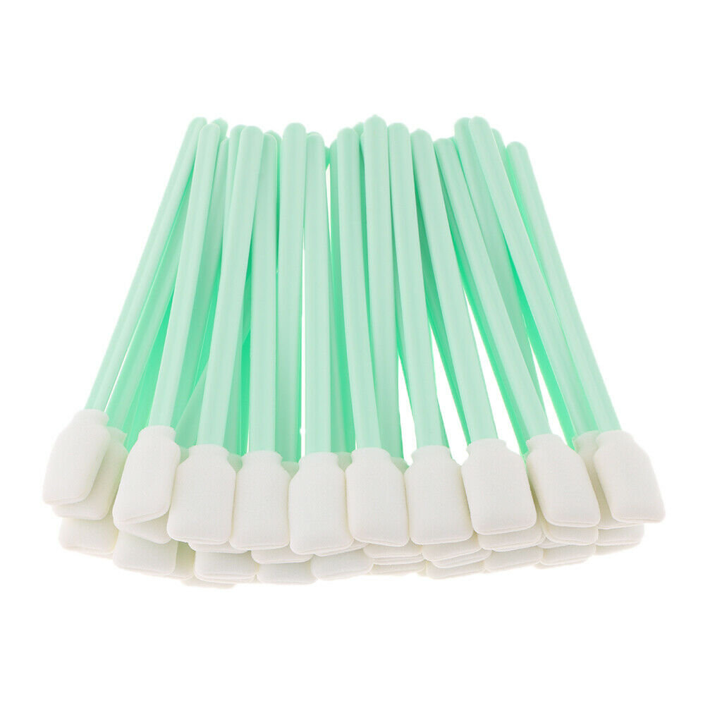 Cleaning Swabs Foam Swabs with 4 Packs (200 Pieces) for Printers