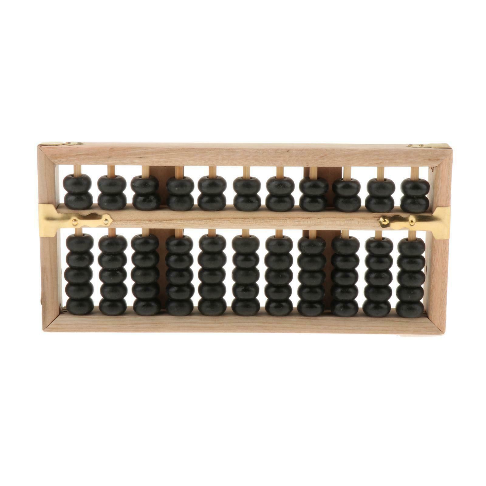 11 Rods Small Abacus Soroban Classic Student Calculator Math Mathematics