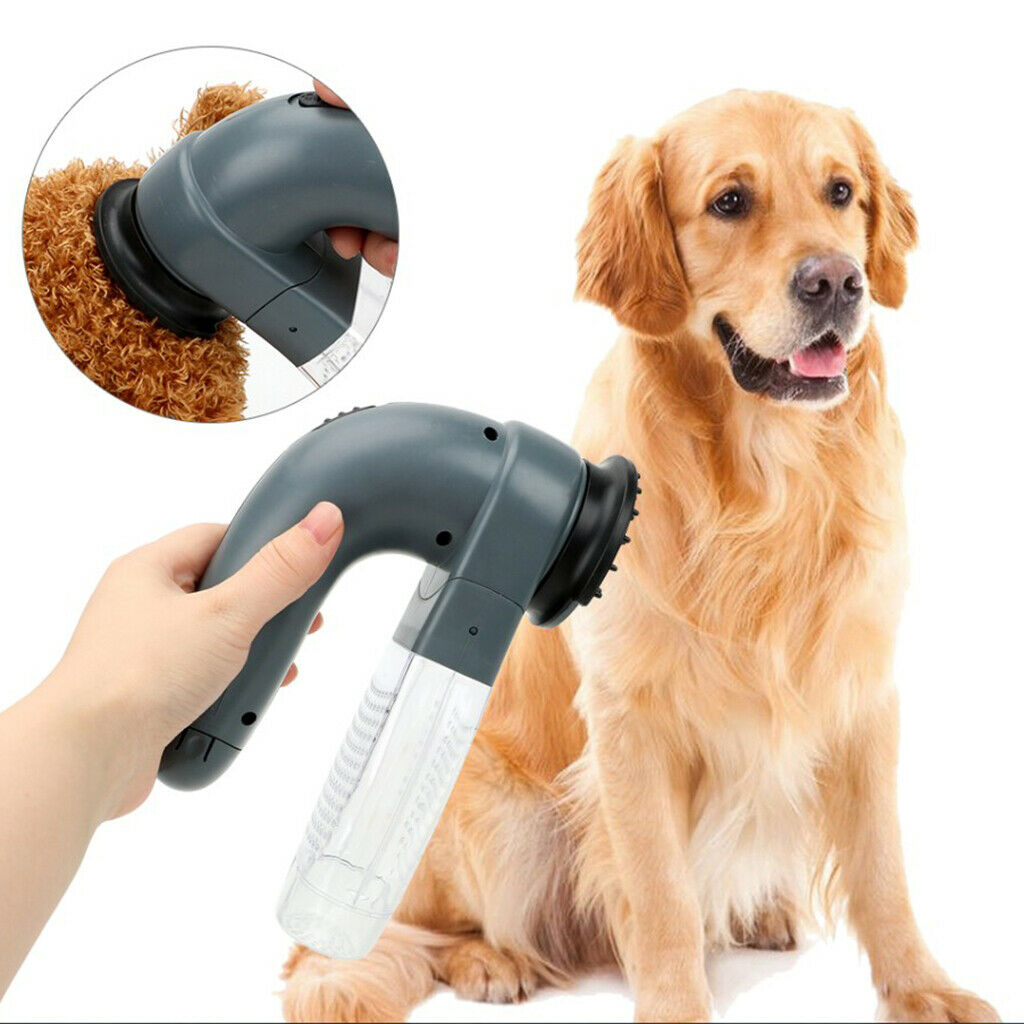 Cordless Electric Fur Remover Grooming Kit Soft Rubber Head Battery Powered