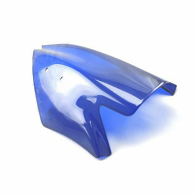 Blue Double Bubble Motorbike Windshield Windscreen for Kawasaki Z1000 2007-2009