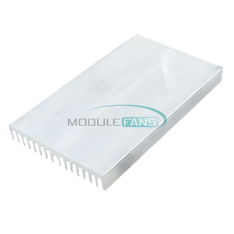 Heat sink 100X60X10mm IC Heatsink Aluminum Cooling Fin For CPU LED Power MF
