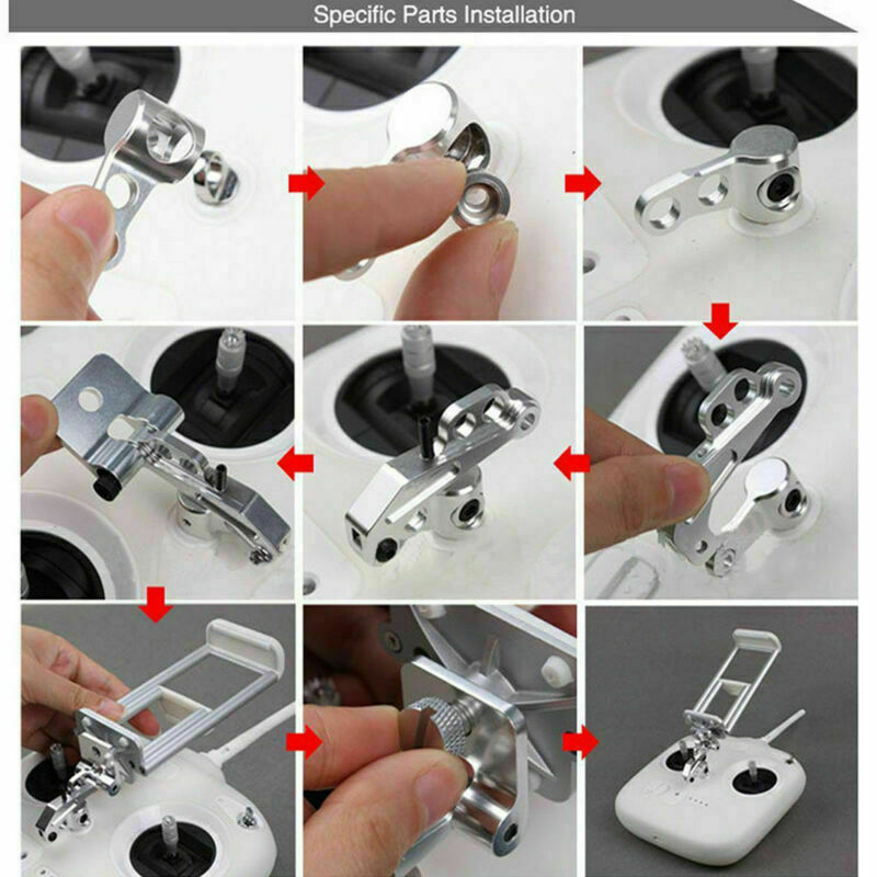 Mobile Phone Stand Tablet Bracket Holder 55-190mm For DJI Phantom 3 Standard
