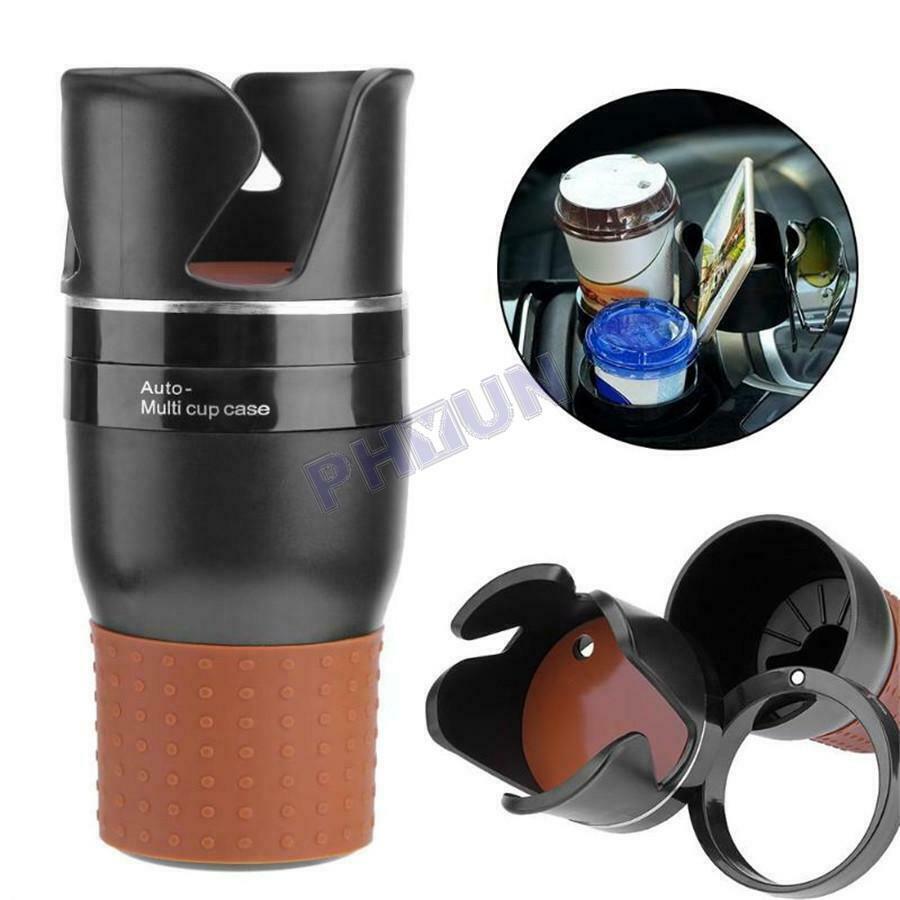 Multi-Function Car Cup Holder Bottle Drinks Holder Phone Organizer Box Universal