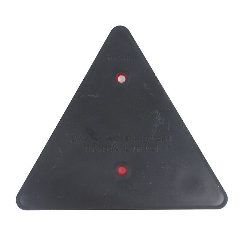 Red Rear Reflectors Triangle Reflective for Gate Posts Safety Reflectors .l8