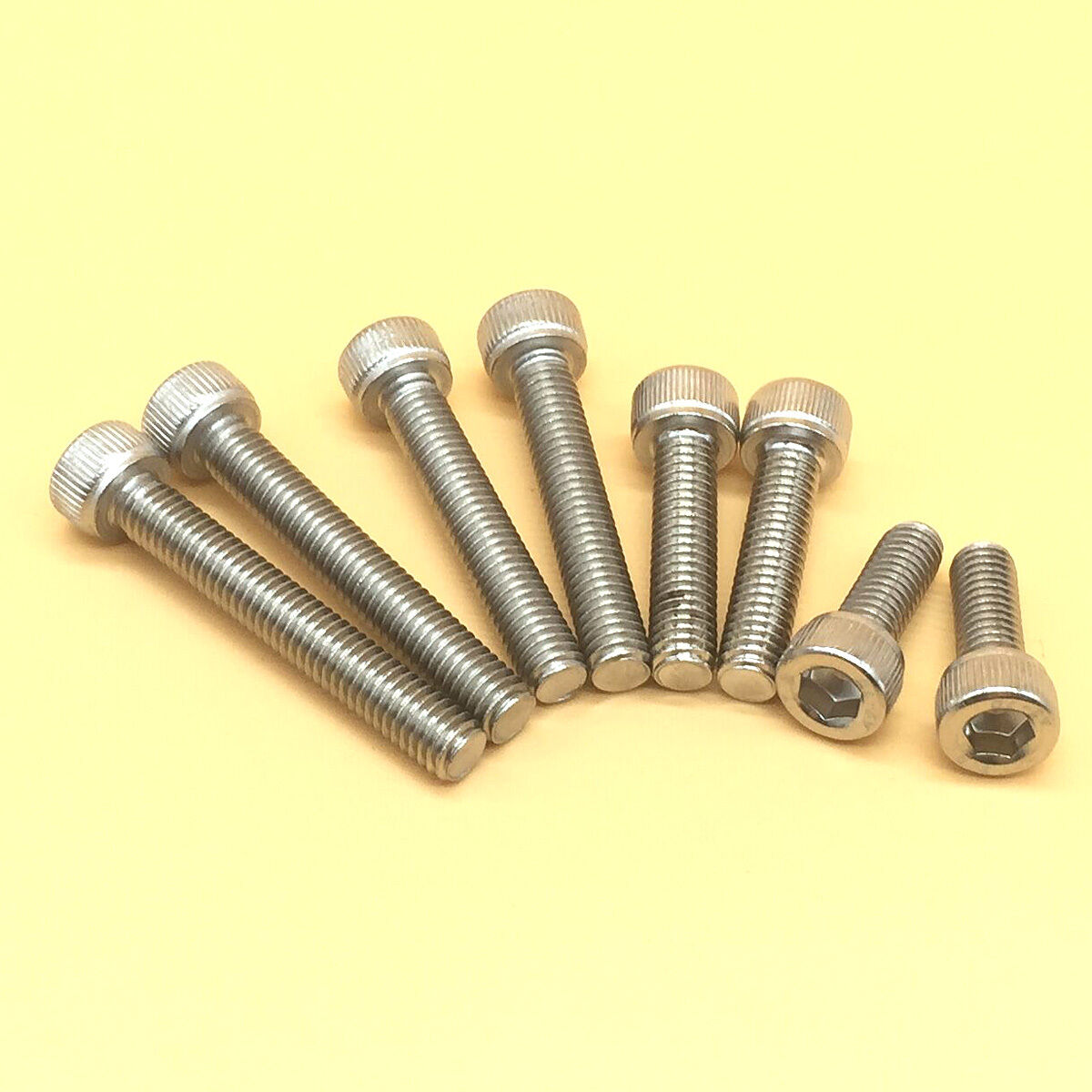 Stainless Steel 4-40 to 1/4"-20 Allen Hex Socket Head Cap Screws Assortment Kit