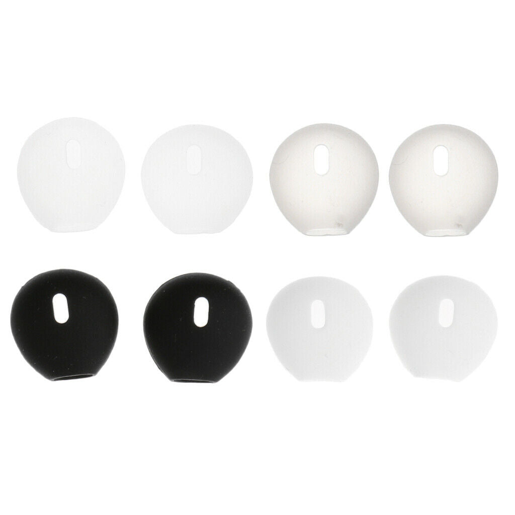 4 Pairs Earphone Silicone Cover Rubber Soft Ear Tips Earbuds Caps for Airpods