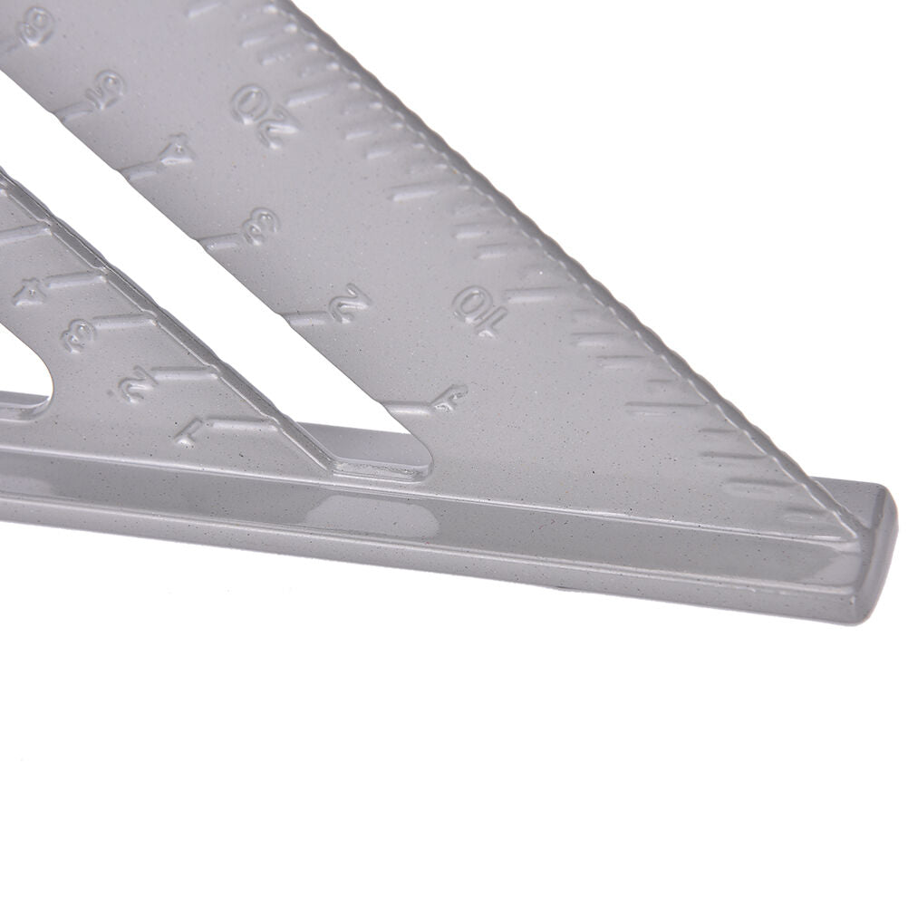 Aluminum Alloy Speed Square Protractor Miter Framing Measurement Carpenter 7" BD