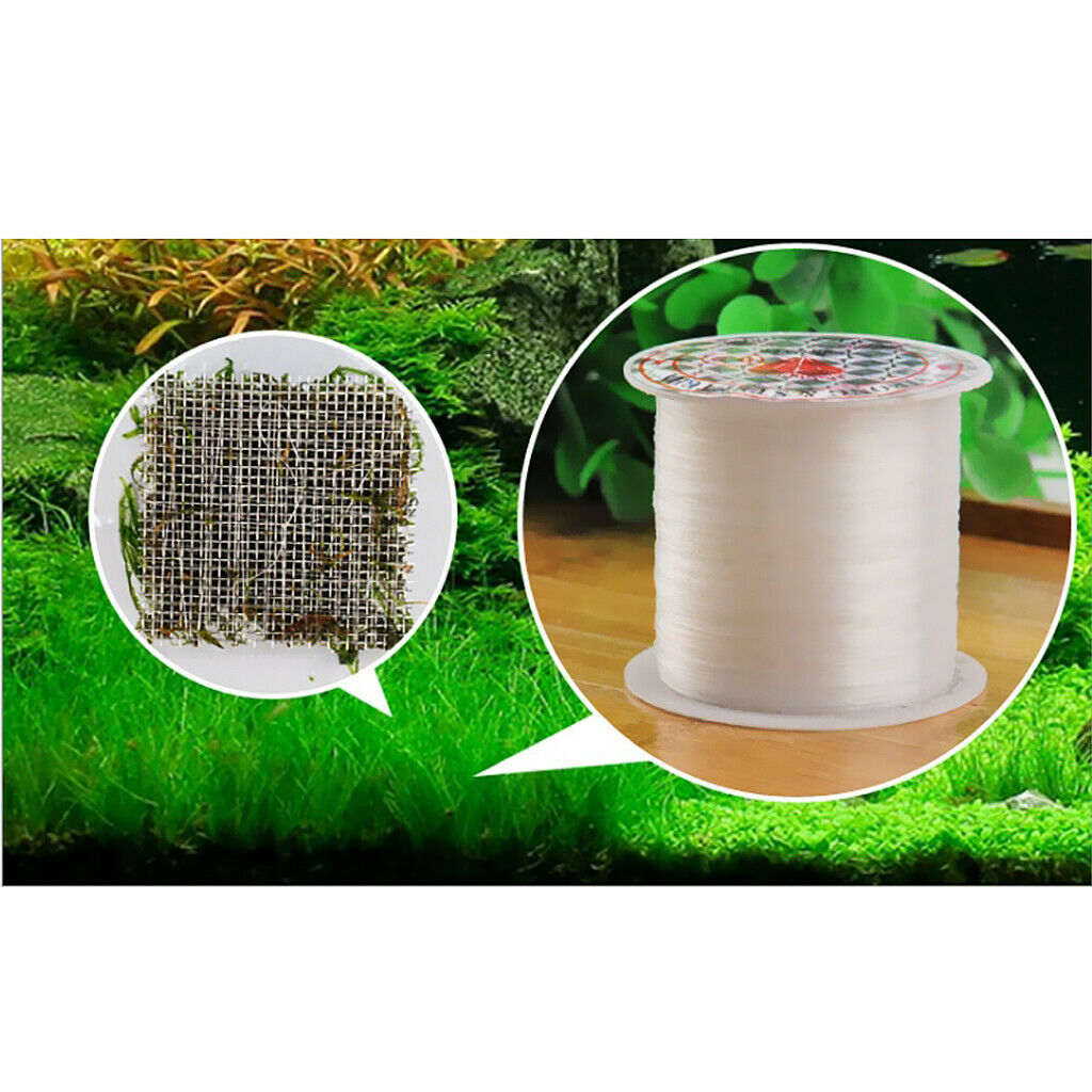 Transparent Aquarium Nylon Fishing Thread for Aquarium Landscape