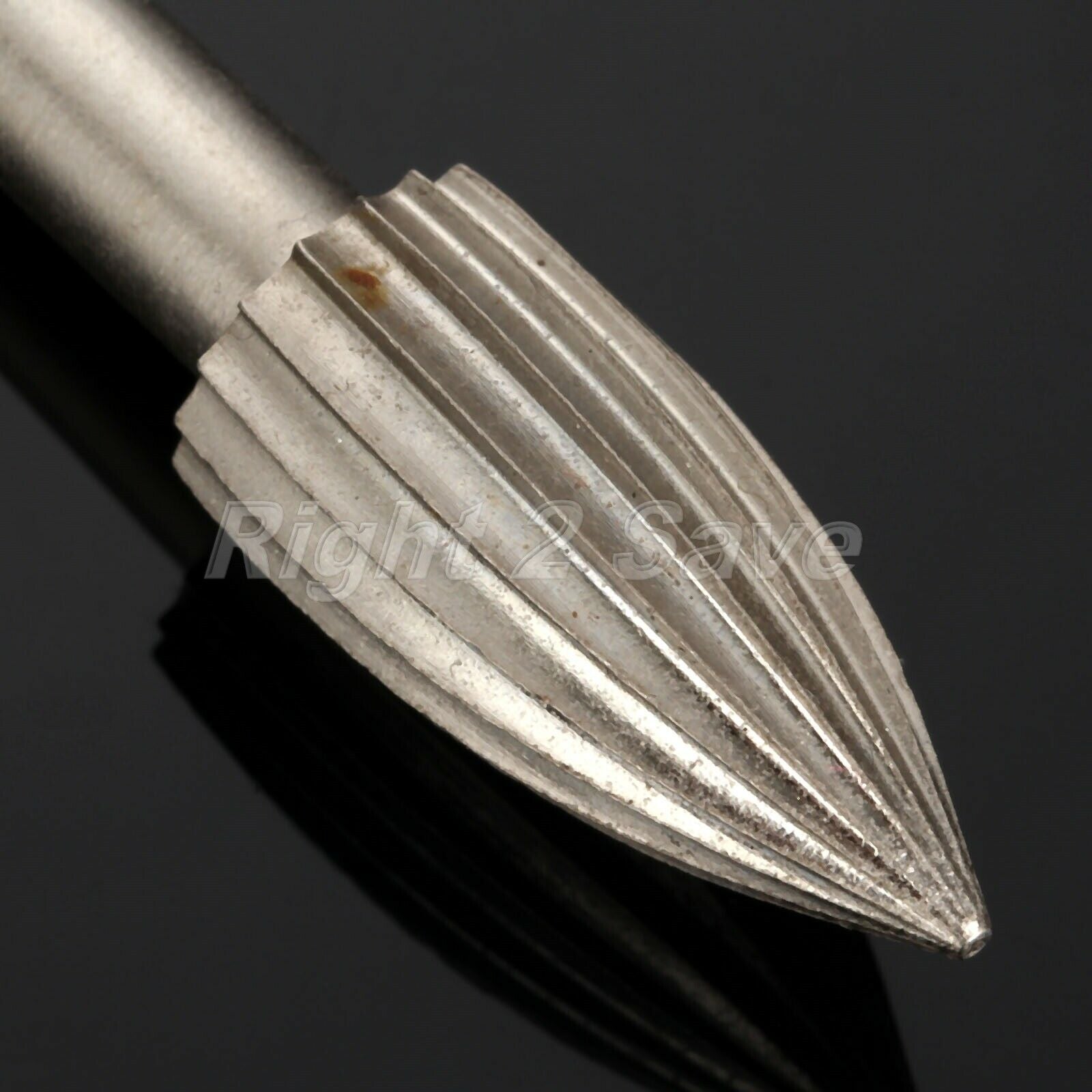 5 X 13MM Head Carbide Rotary Tools Point Burr Die Grinder 6.35mm Shank Kit New