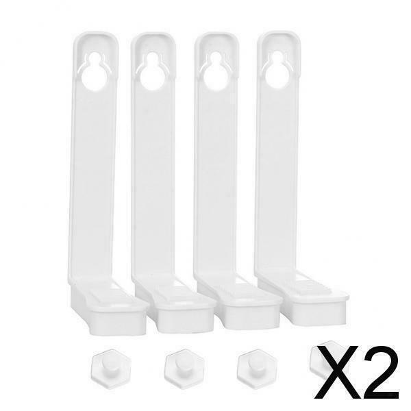 2X 4Pack Bed Sheet Holder Fastener For Mattress Covers Sofa Cushion White