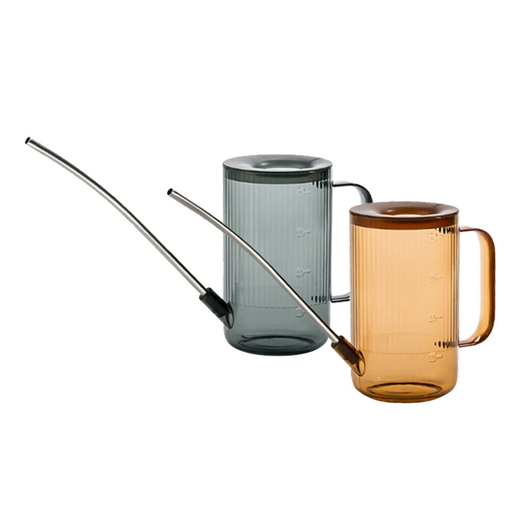 2x Watering Can 1Litre Small Watering Pot Garden Bonsai Plants Flowers
