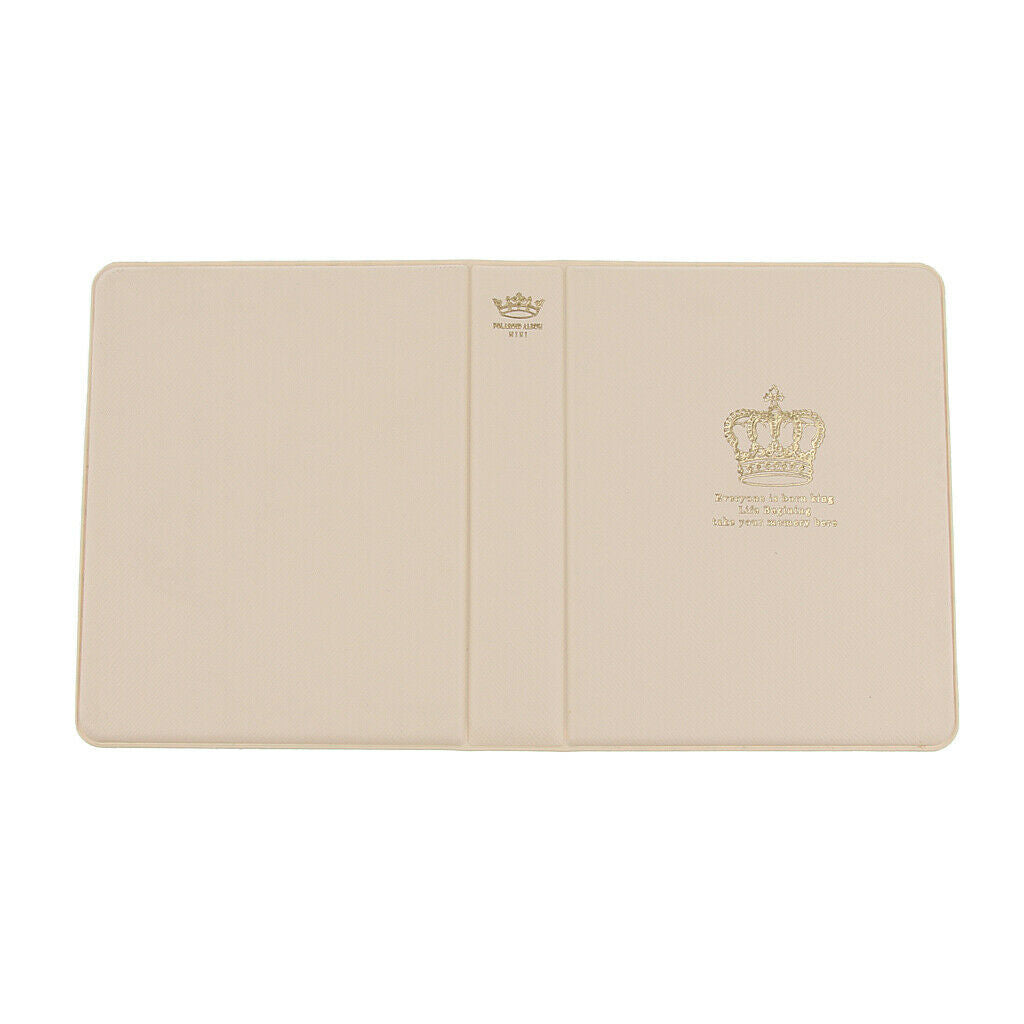 Beautiful Baby Photo Album Memo Book Girl Boy Gift 3x2.5" 64Pocket Yellow