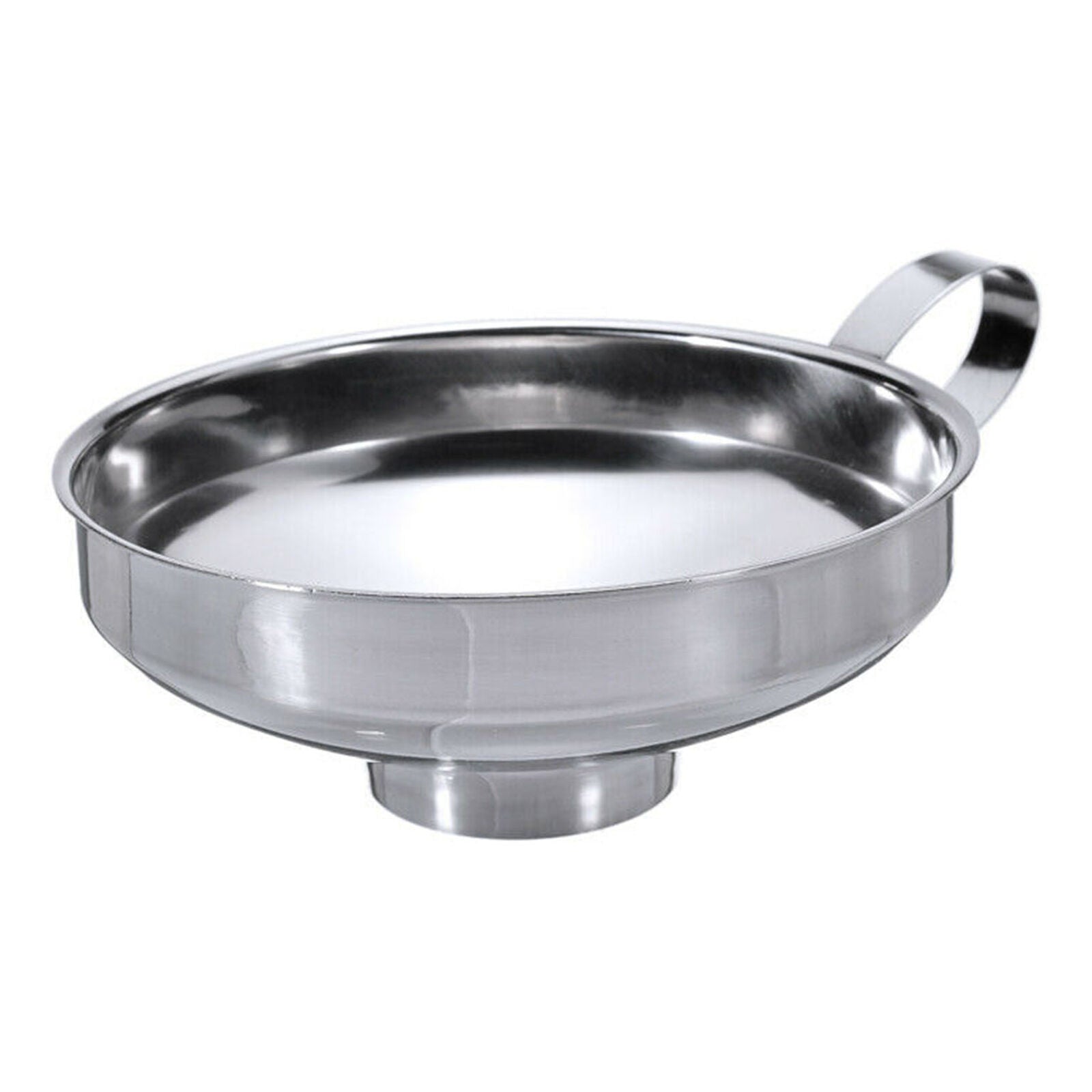 Stainless Steel Wide Mouth Funnel Canning Hopper Filter Food Pickles Jam