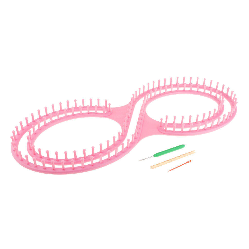 Pink Afghan Loom Knitting Looms Knitting Board  S Loom with Knitting