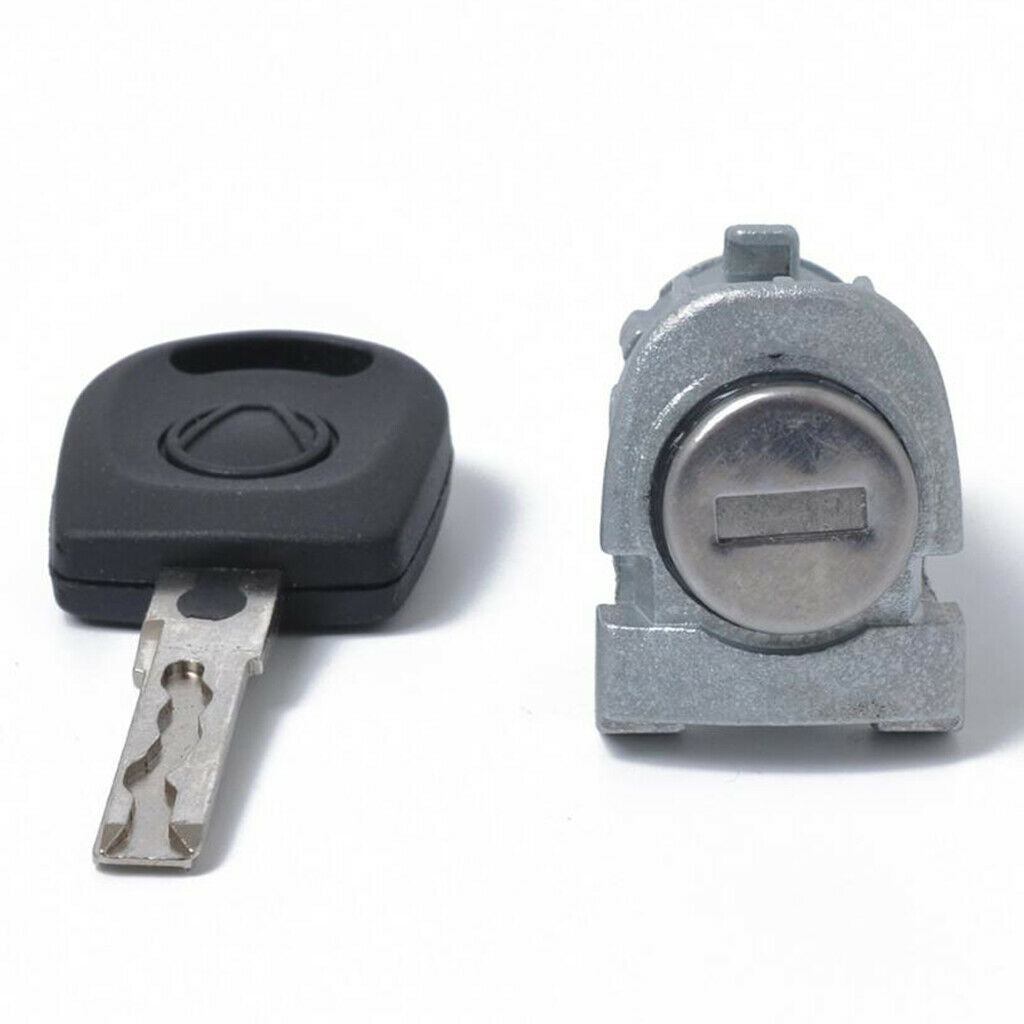 Left Door Lock Cylinder Barrel Repair Kit Set For VW  Bora 97-05