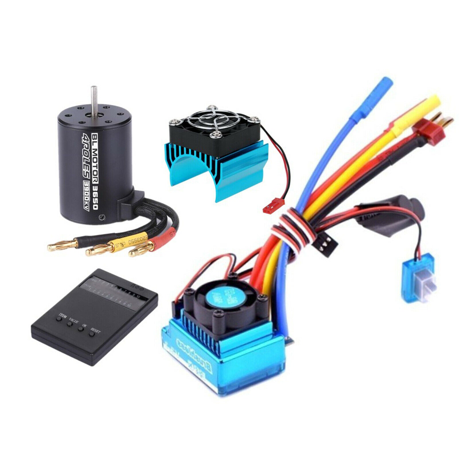 RC Car Brushless Motor 120A ESC Electric Set Car Hobby Vehicles Modification