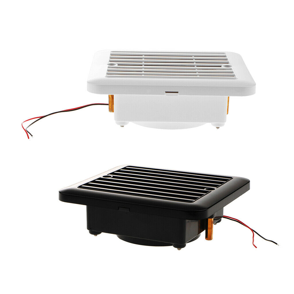 2pcs 12V RV Caravan Air Vent Ventilation Cooling Fan for RV Trailer Caravan