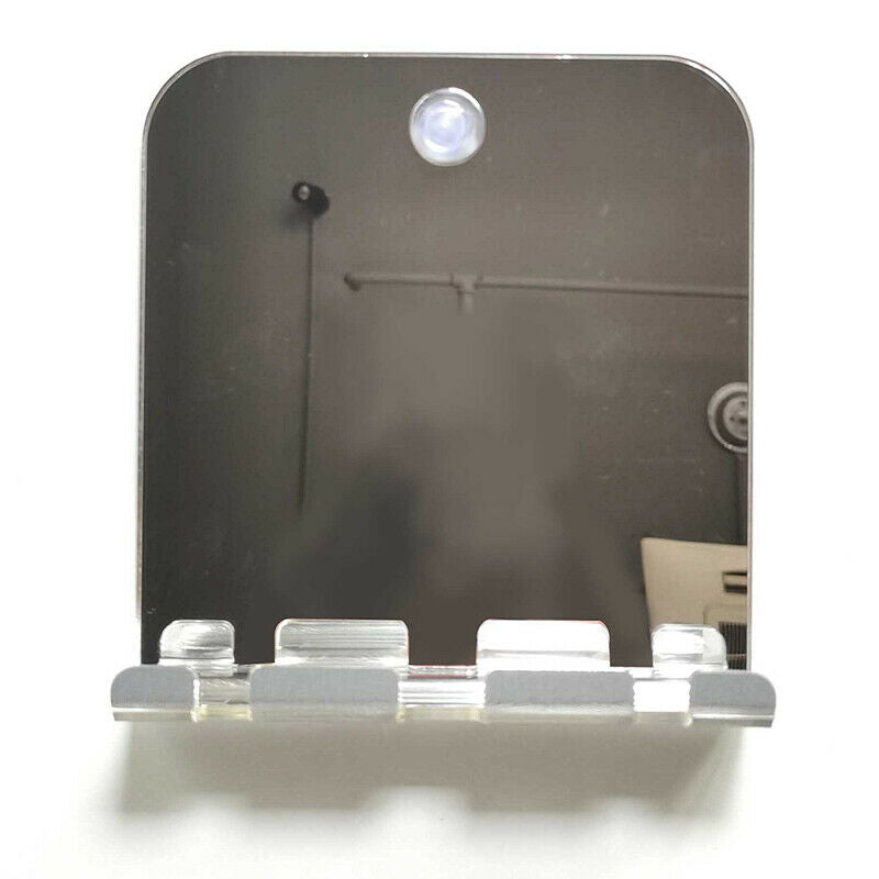 Square Acrylic Anti Fog Shower Mirror Bathroom Fogless Fog Free Washroom MirBDA