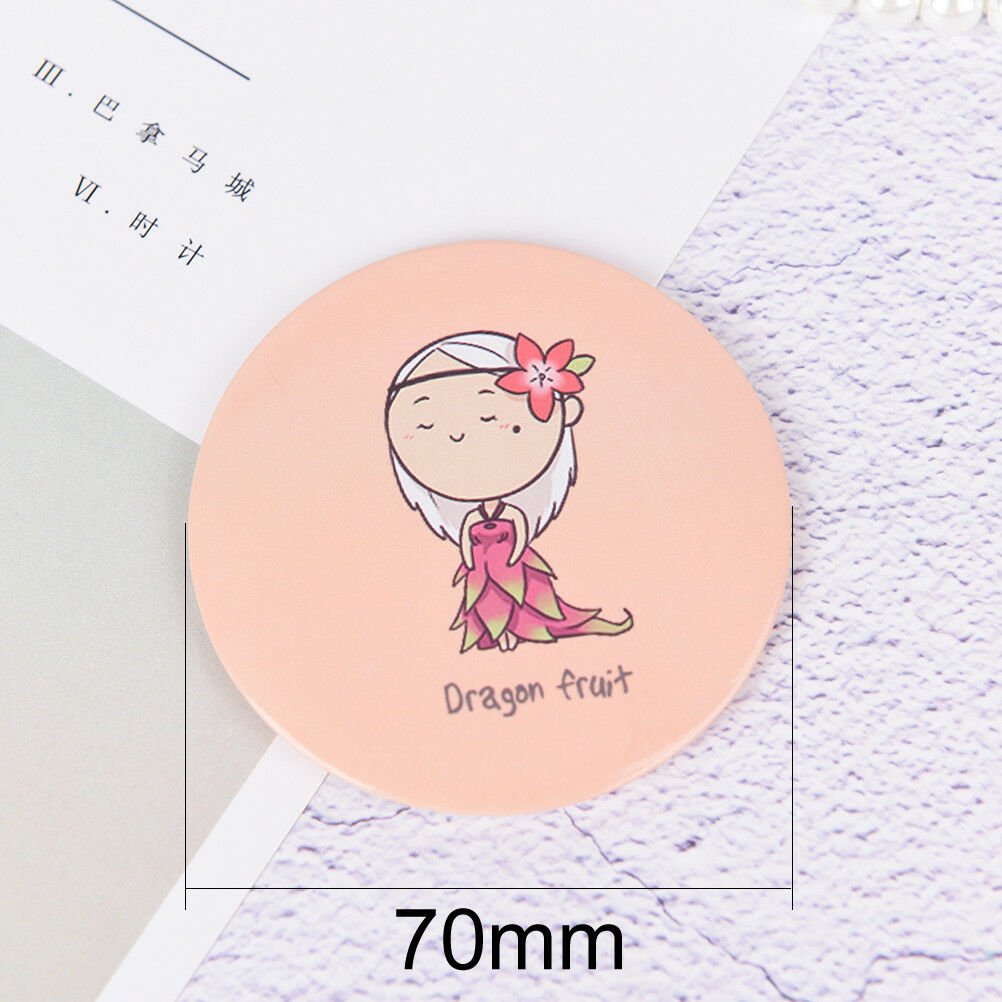 1x Lady Girl Cute Mini Makeup Cosmetic Portable Pocket Mirror Random Colo.l8