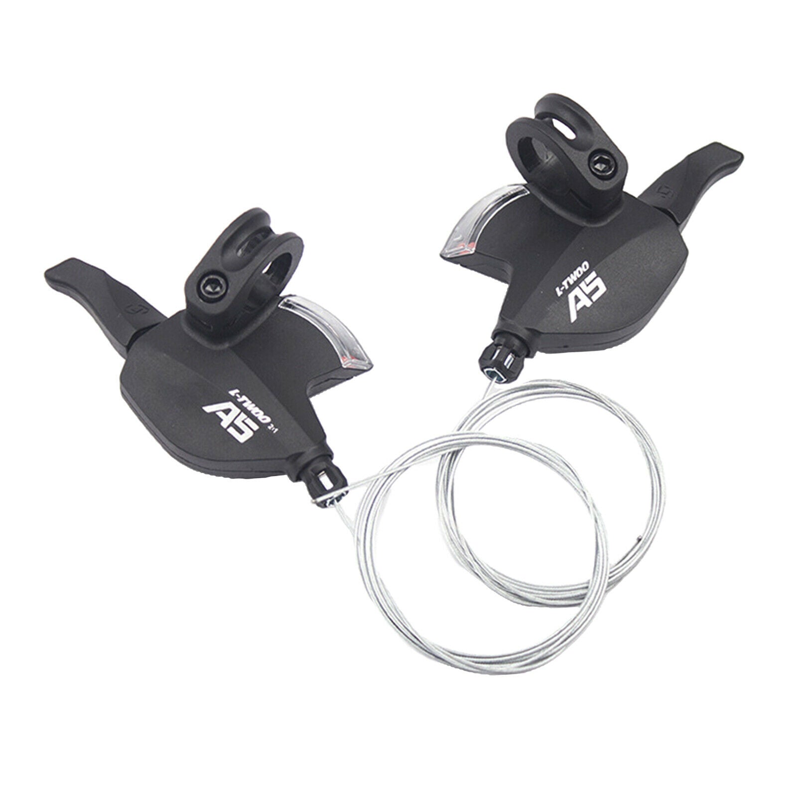 Mountain Bike Brake Lever Bicycle Brake Shifter Set Visible Gear Display