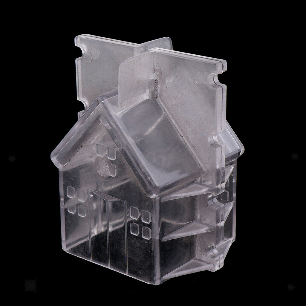 House Plastic Soap Candle Making Mold Mould For DIY Candle Making Home Decor