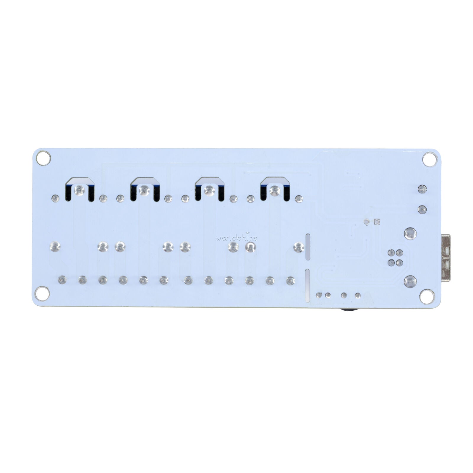 12V 4 Channel USB Relay Board Auto Module +Cable SRD-12VDC-SL-C for Arduino
